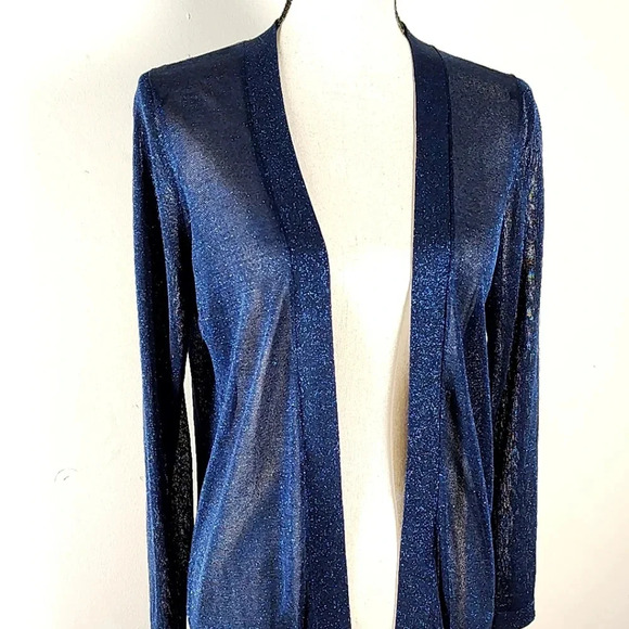 Gaastra Midnight Blue Semi Sheer Duster Cardigan - Picture 4 of 14